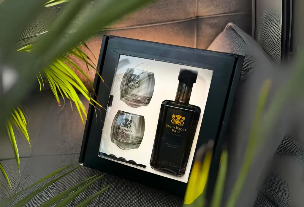 [HNR10142] HeulNichtRum Geschenkpaket Black & Gold Edition